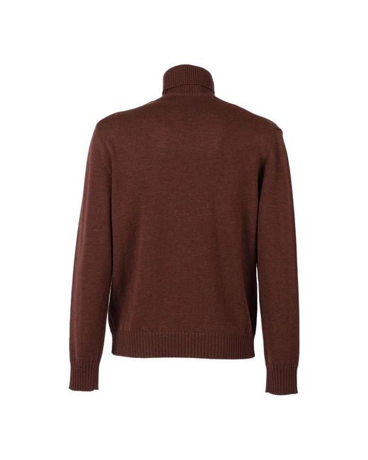 Ballantyne Brown Turtlenecks for men