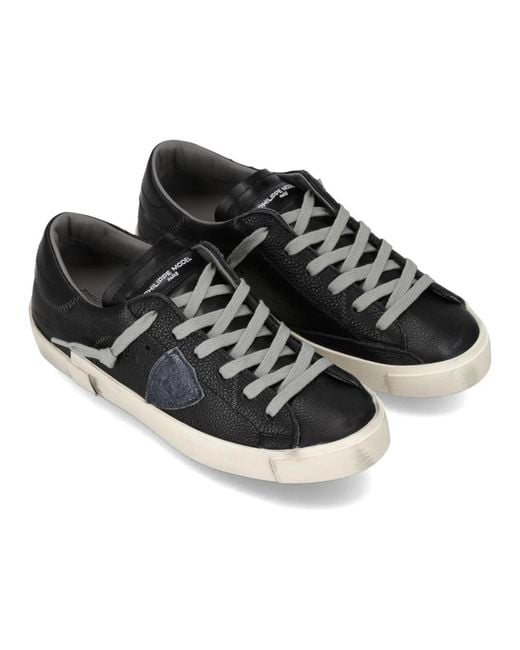 Philippe Model Black Sneakers