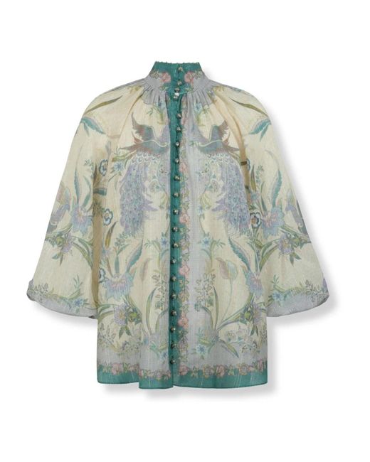 Shirts Zimmermann en coloris Green