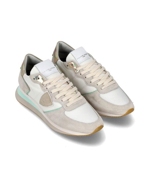 Philippe Model White Sneakers Trpx Running