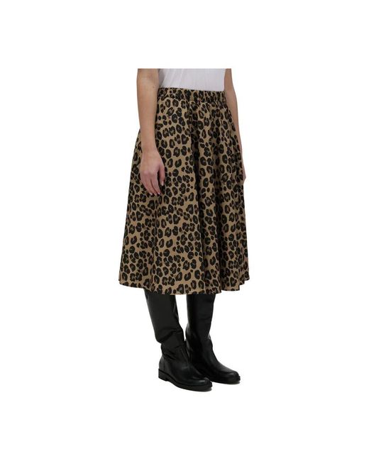 Midi Skirts Aspesi de color Brown