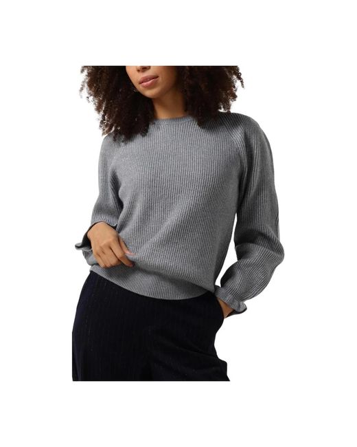 Nukus Gray Blauer, Schicker Pullover Mit Ärmeln