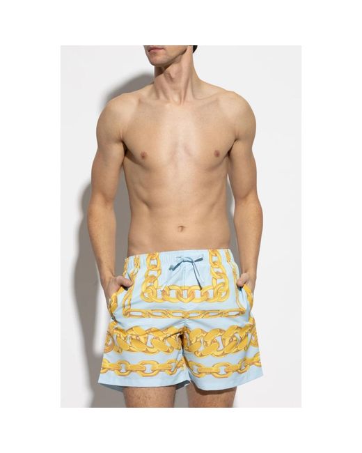 Beachwear Versace de hombre de color Yellow