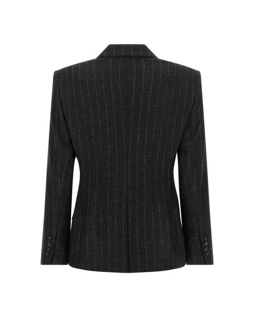 Brunello Cucinelli Black Blazers