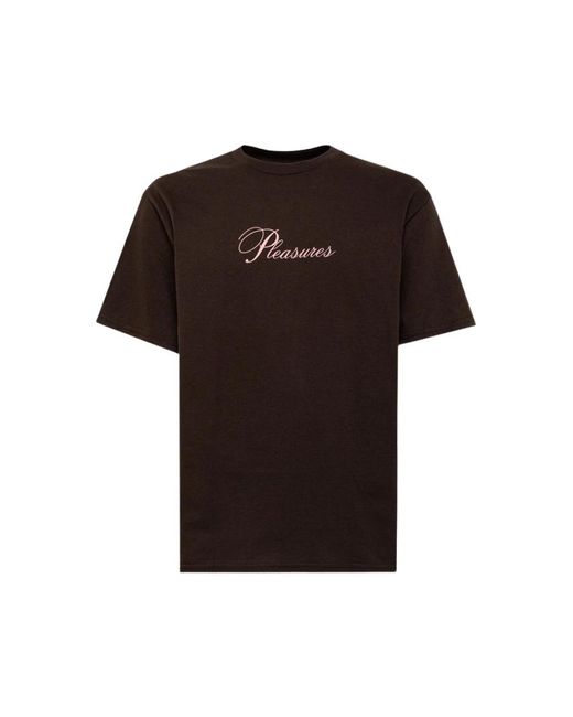 Pleasures T-shirts in Black für Herren