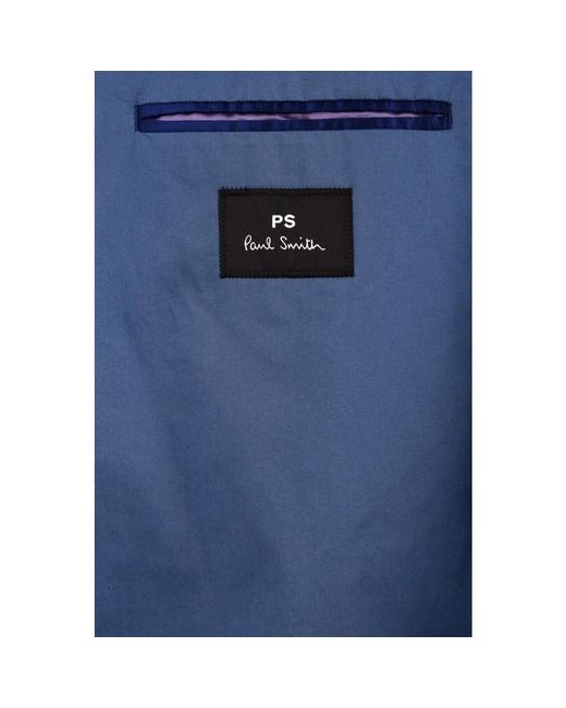 Paul Smith Jassen ,Blauw ,Katoen Buggy Gevoerde Blazer in het Blue voor heren