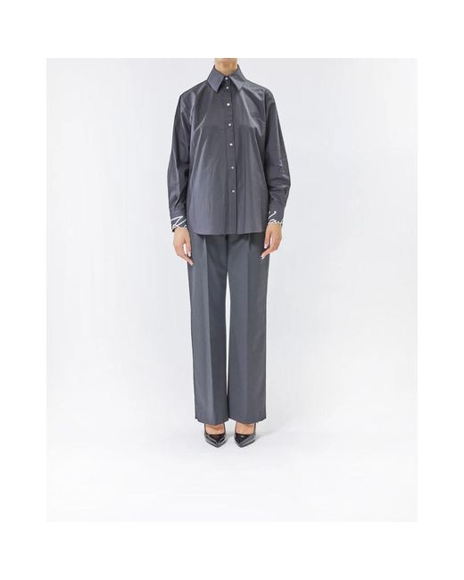 Karl Lagerfeld Blue Shirts
