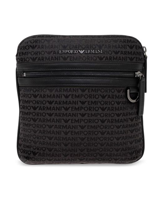 Messenger Bags di Emporio Armani in Black da Uomo