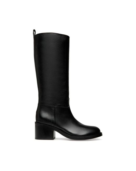 Bally Black Heeled Boots