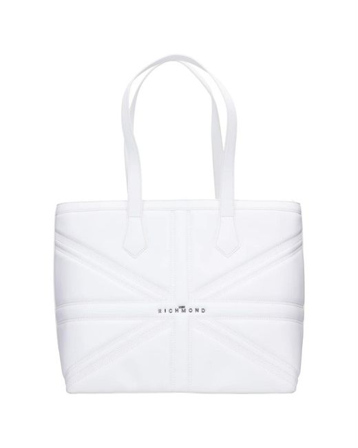 John Richmond White Taschen.. weiß