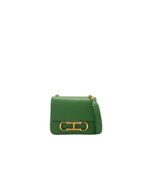 Carolina Herrera Green Cross Body Bags