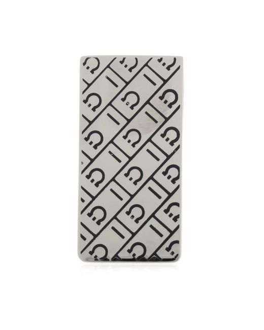 Wallets & Cardholders Ferragamo de hombre de color Gray