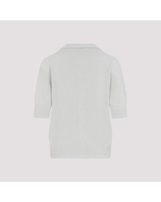 Studio Nicholson Gray Polo Shirts