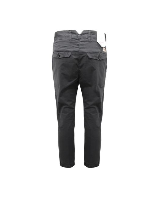 Officina 36 Gray Slim-Fit Trousers for men