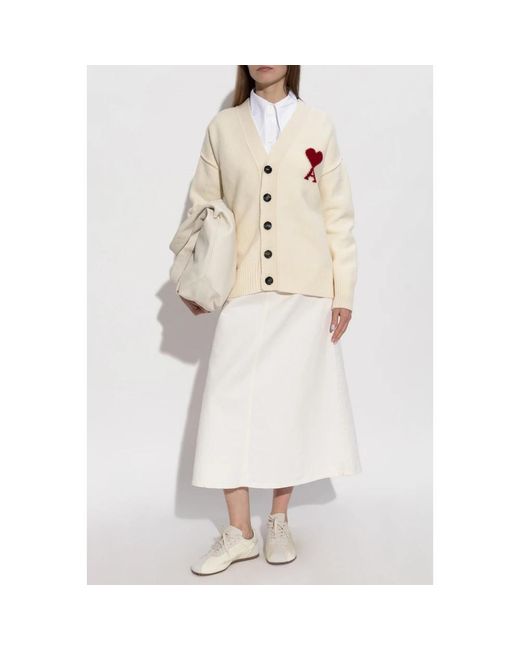 AMI White Cardigans