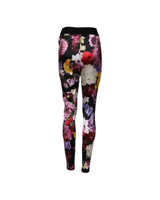 Dolce & Gabbana Red Leggings