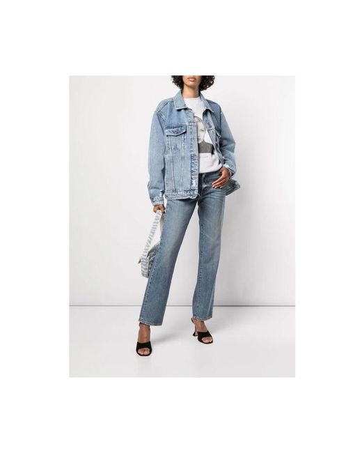 Anine Bing Blue Denim Jackets