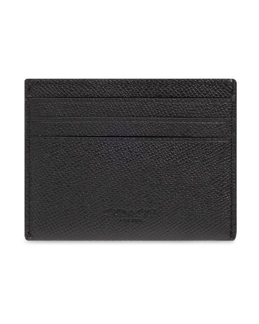 COACH Kartenetui mit logo in Black für Herren