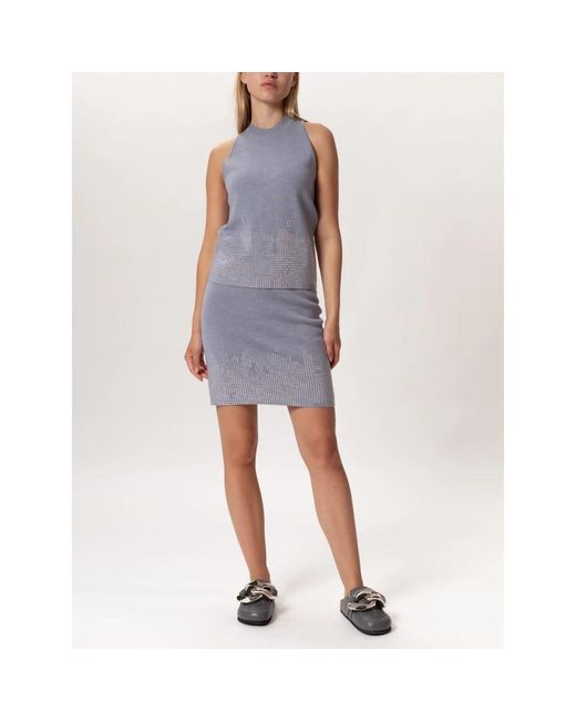 J.W. Anderson Sleeveless Tops in het Purple