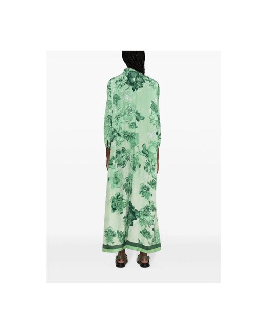 F.R.S For Restless Sleepers Green Maxi Dresses