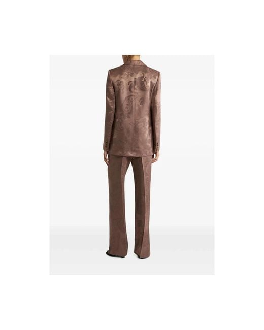 Etro Brown Blazers