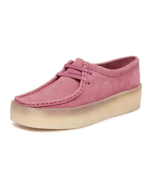 Laced Shoes Clarks en coloris Pink