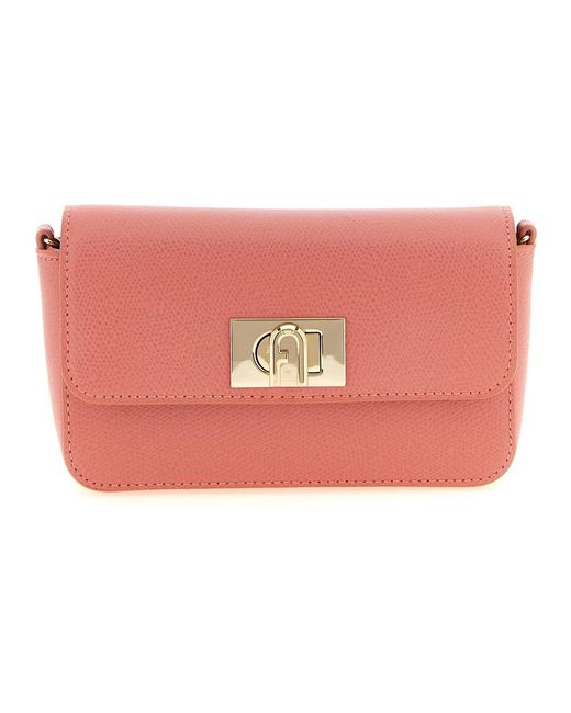 Furla Pink Cross Body Bags