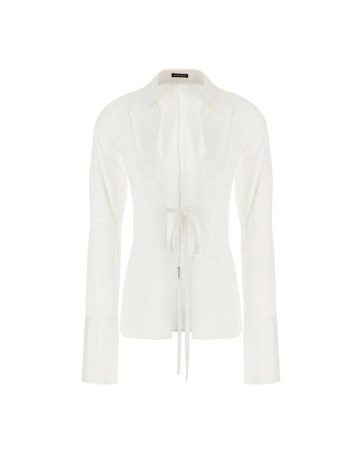 Ann Demeulemeester White Shirts