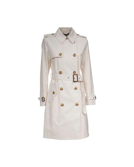Coats > trench coats Ralph Lauren en coloris Natural