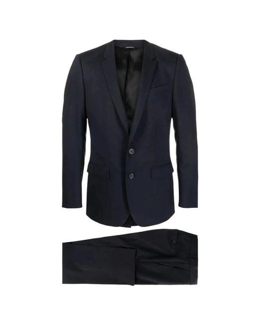 Single Breasted Suits Dolce & Gabbana de hombre de color Blue