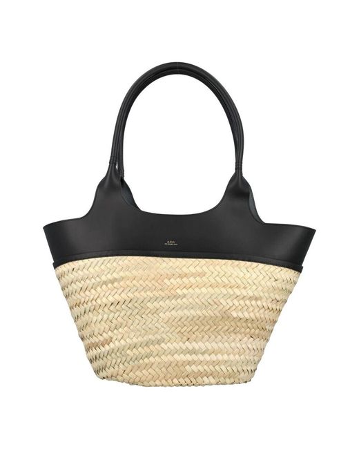 A.P.C. Black Handbags