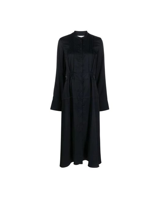 Jil Sander Black Shirt Dresses