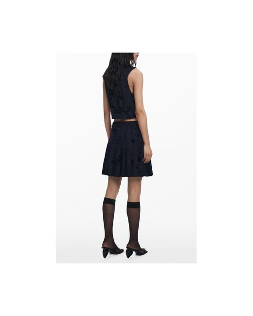 Desigual Blue Short Skirts
