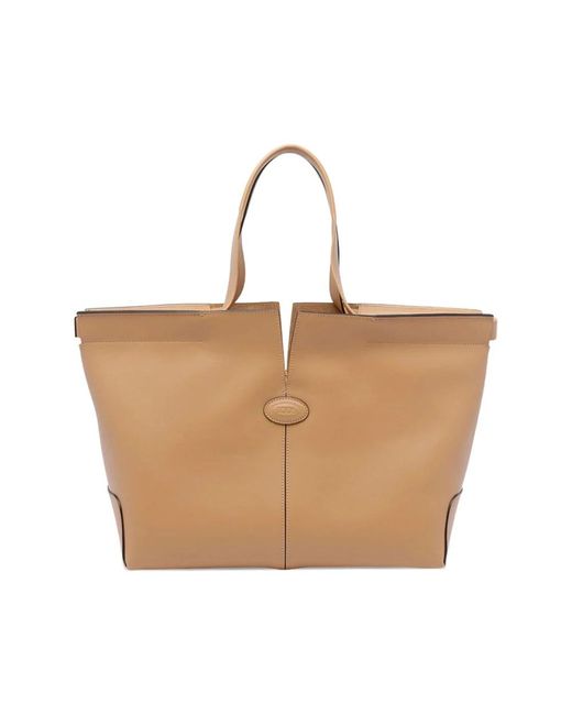 Tod's Brown Shopping Bags
