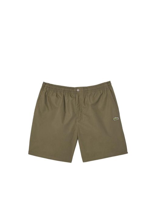 Casual shorts di Lacoste in Green da Uomo