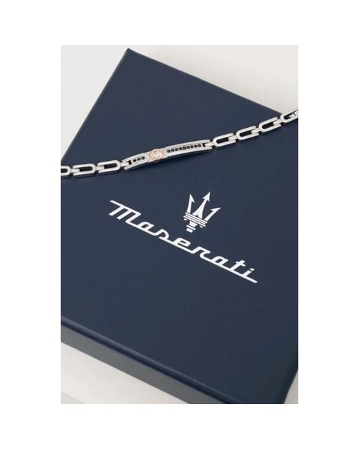 Bracelets di Maserati in White da Uomo