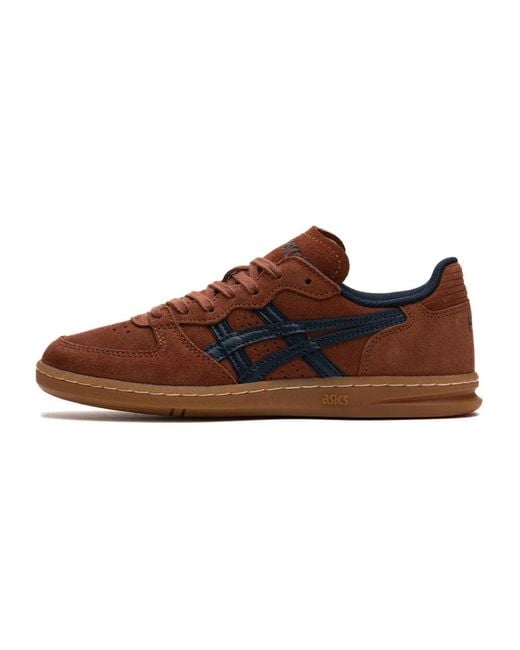 Asics Brown Skyhand Og Tortoise Shell Blueberry Sneakers