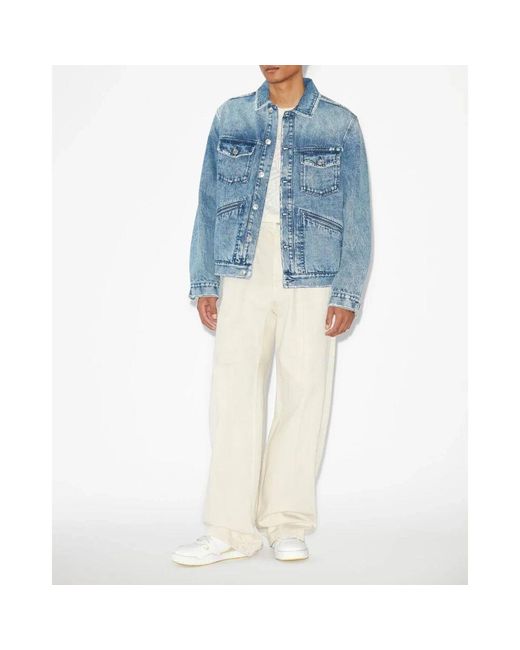 Isabel Marant Denim Jacke Im Jango-Stil in Blue für Herren
