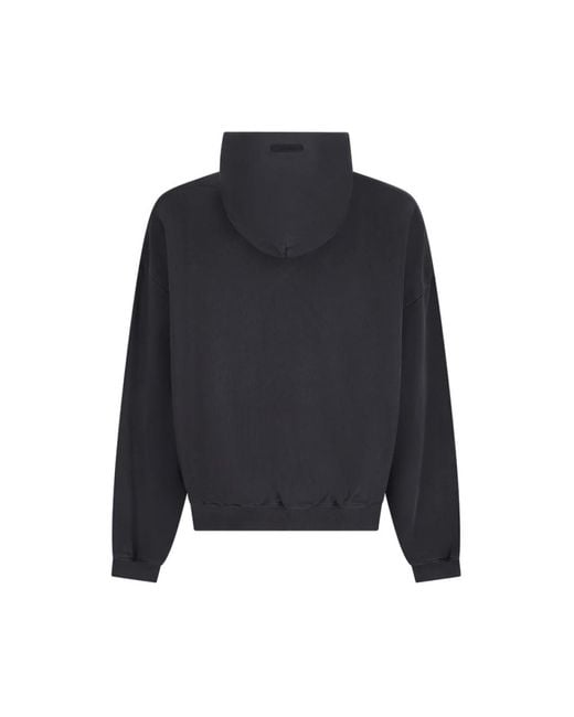 Fear Of God Black Hoodies for men