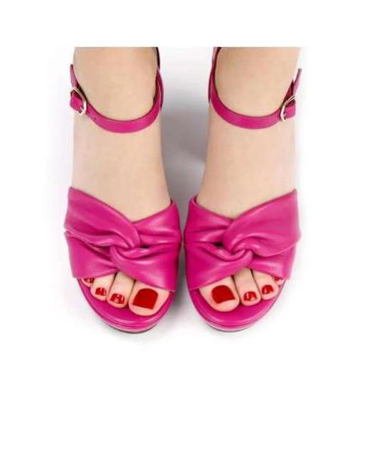 Chie Mihara Pink High Heel Sandals
