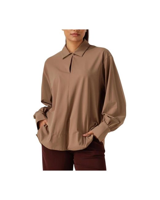 JAPANTKY Sotoko Blouse in het Brown
