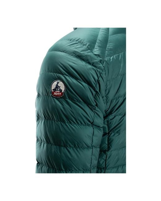 J.O.T.T Jassen ,Groen ,Down Jacket Pf 23Mdow 02-249 in het Green voor heren
