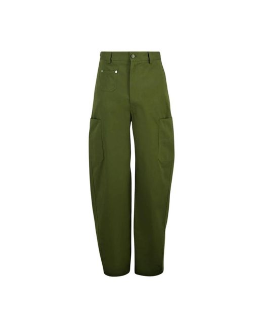 Givenchy Khaki Couture Seam Katoenen Cargo Broek in het Green voor heren