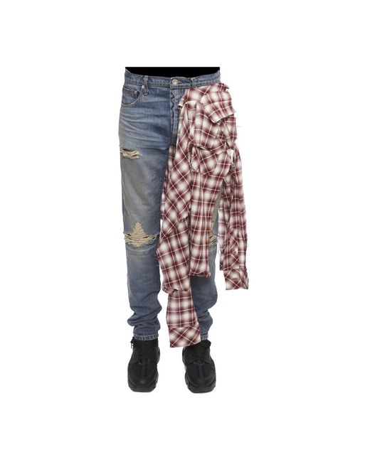 Unravel Project Blue Slim-Fit Jeans for men
