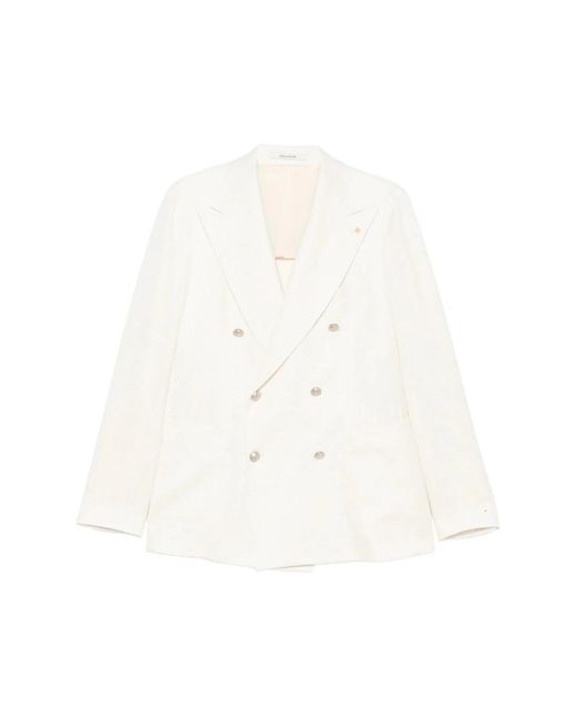 Tagliatore White Blazers for men