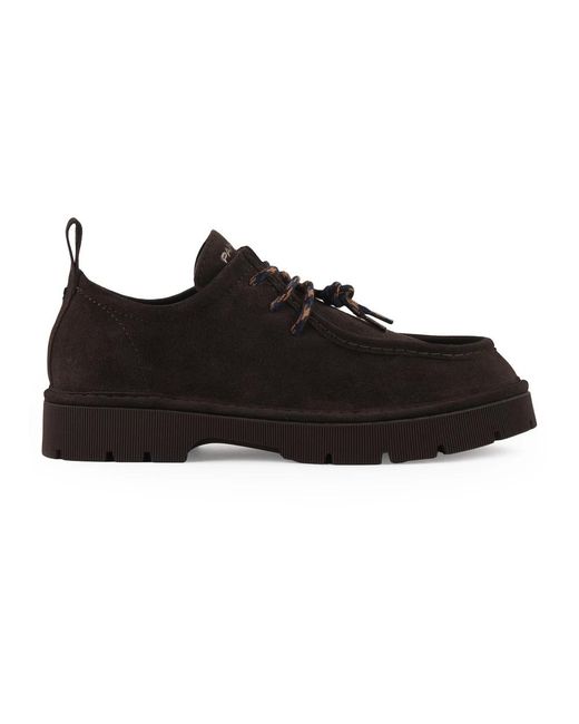 Pànchic Black Laced Shoes for men