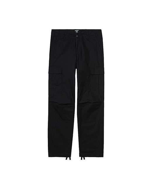 Carhartt Black Straight Trousers for men