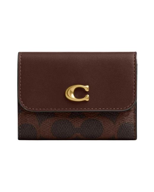 Wallets & Cardholders di COACH in Brown