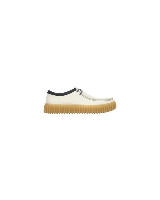Clarks Metallic Laced Shoes for men