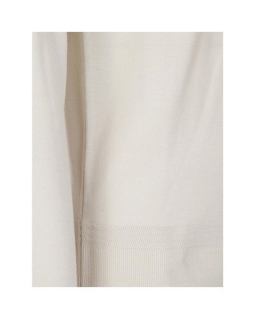 Barena White Round-Neck Knitwear for men